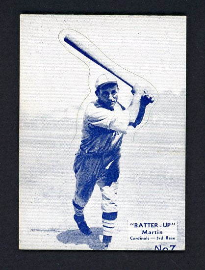 1934-36 Batter Up #007 Pepper Martin Cardinals GD-VG trimmed 479312