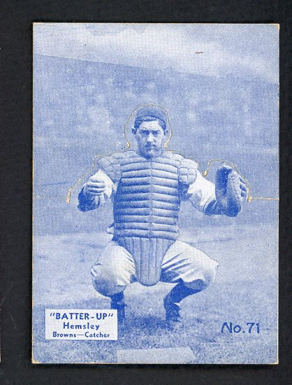 1934-36 Batter Up #071 Rollie Hemsley Browns EX 479343
