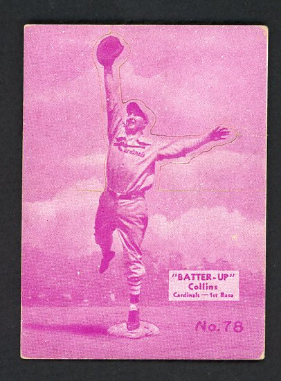 1934-36 Batter Up #078 Rip Collins Cardinals EX 479348