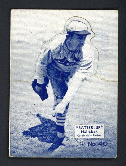 1934-36 Batter Up #040 Roy Hallahan Cardinals VG-EX 479352