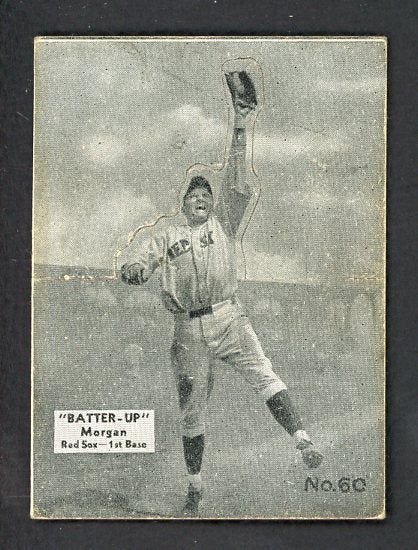 1934-36 Batter Up #060 Ed Morgan Red Sox VG-EX 479362