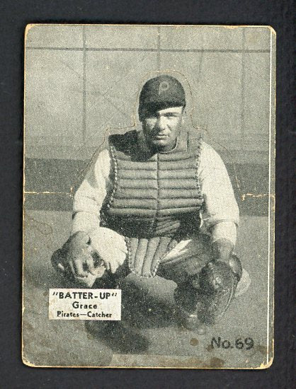 1934-36 Batter Up #069 Earl Grace Pirates VG 479376