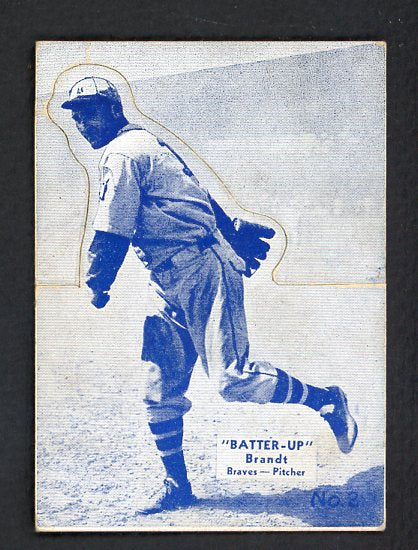 1934-36 Batter Up #002 Ed Brandt Braves VG 479382