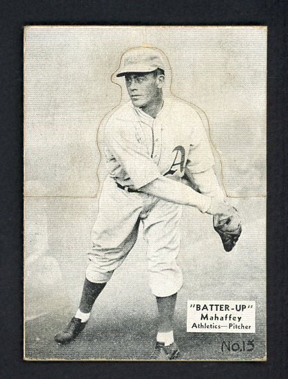 1934-36 Batter Up #015 Roy Mahaffey A's VG 479385