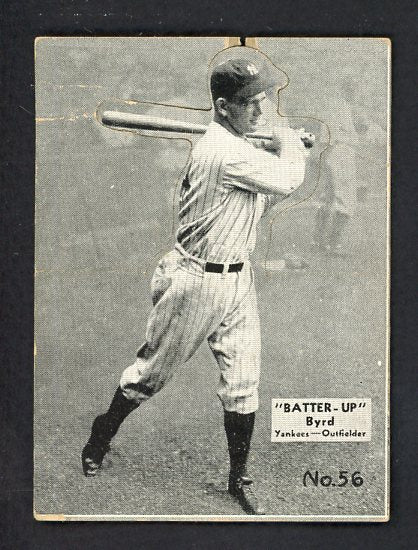 1934-36 Batter Up #056 Sam Byrd Yankees GD-VG 479389