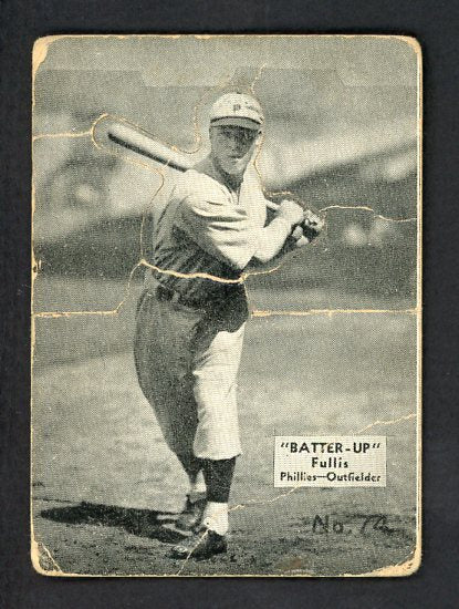 1934-36 Batter Up #074 Chick Fullis Phillies GD-VG 479392