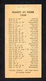 1954 New York Journal American Hoyt Wilhelm Giants VG scuff back 479413