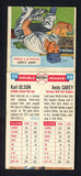 1955 Topps Baseball Double Headers #035/36 Olson Carey EX-MT 479414