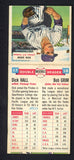 1955 Topps Baseball Double Headers #057/58 Hall Grim EX 479432