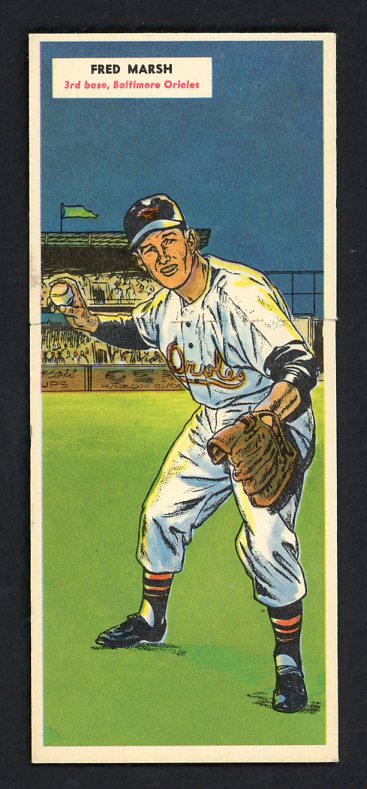 1955 Topps Baseball Double Headers #039/40 Marsh Thies NR-MT 479434