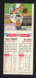 1955 Topps Baseball Double Headers #027/28 Rhodes Davis EX-MT 479452