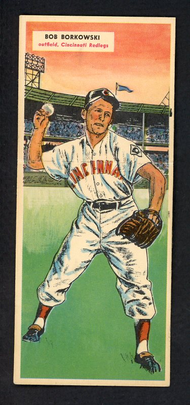 1955 Topps Baseball Double Headers #063/64 Borkowski Turley EX-MT 479459