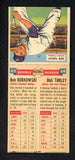 1955 Topps Baseball Double Headers #063/64 Borkowski Turley EX-MT 479459