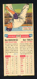 1955 Topps Baseball Double Headers #063/64 Borkowski Turley EX-MT 479460