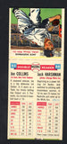 1955 Topps Baseball Double Headers #065/66 Collins Harshman NR-MT 479463