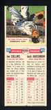 1955 Topps Baseball Double Headers #065/66 Collins Harshman EX-MT 479465