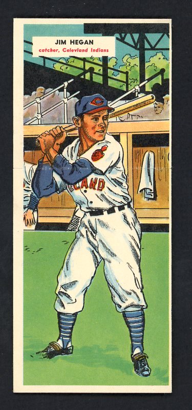 1955 Topps Baseball Double Headers #067/68 Hegan Parks EX 479469