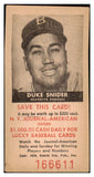 1954 New York Journal American Duke Snider Dodgers EX 479545