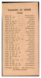 1954 New York Journal American Steve Kraly Yankees NR-MT 479549