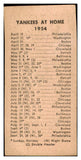 1954 New York Journal American Gene Woodling Yankees EX-MT 479561