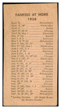 1954 New York Journal American Hank Bauer Yankees EX 479573