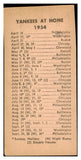 1954 New York Journal American Bill Miller Yankees VG-EX 479576