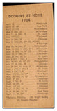 1954 New York Journal American Jim Hughes Dodgers VG-EX 479579