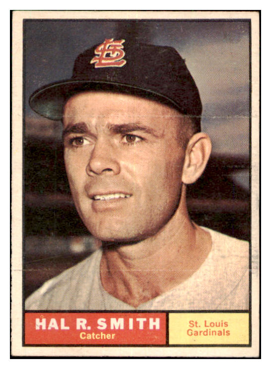 1961 Topps Baseball #549 Hal Smith Cardinals EX 479656