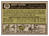 1961 Topps Baseball #546 Marty Kutyna Senators EX-MT 479696