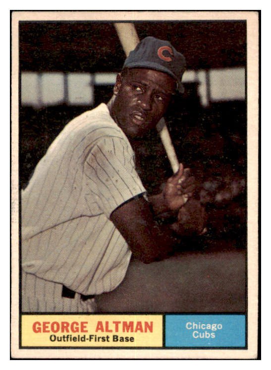 1961 Topps Baseball #551 George Altman Cubs EX-MT 479704