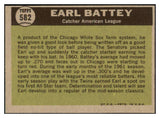1961 Topps Baseball #582 Earl Battey A.S. Twins EX-MT 479724