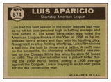 1961 Topps Baseball #574 Luis Aparicio A.S. White Sox EX-MT 479734