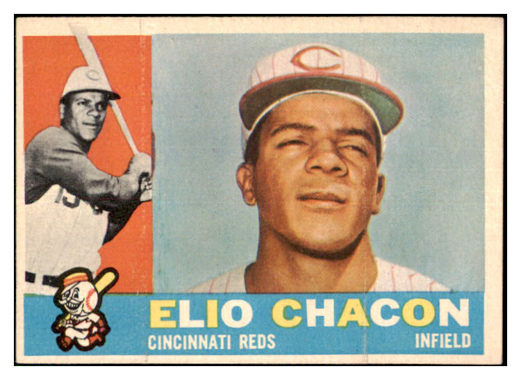 1960 Topps Baseball #543 Elio Chacon Reds VG-EX 479761