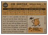 1960 Topps Baseball #448 Jim Gentile Orioles VG-EX 479764