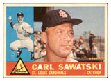 1960 Topps Baseball #545 Carl Sawatski Cardinals EX 479785