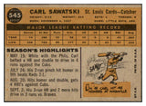 1960 Topps Baseball #545 Carl Sawatski Cardinals EX 479785