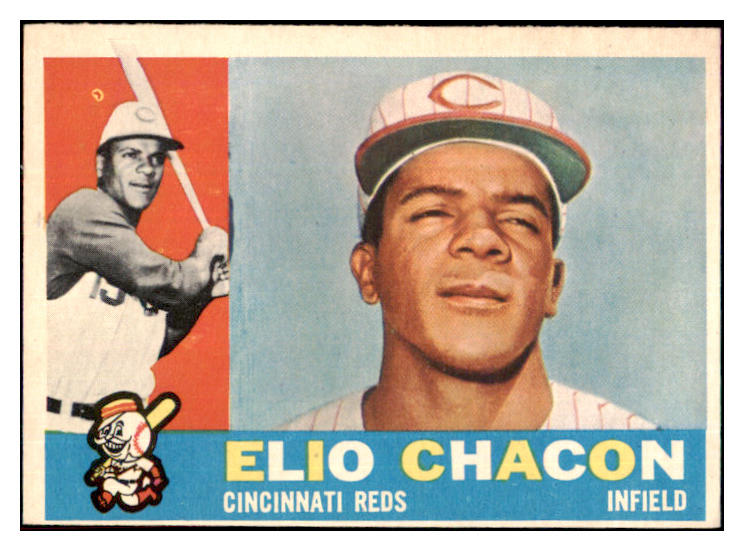 1960 Topps Baseball #543 Elio Chacon Reds EX 479787