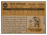 1960 Topps Baseball #543 Elio Chacon Reds EX 479787