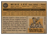 1960 Topps Baseball #521 Mike Lee Indians EX 479797