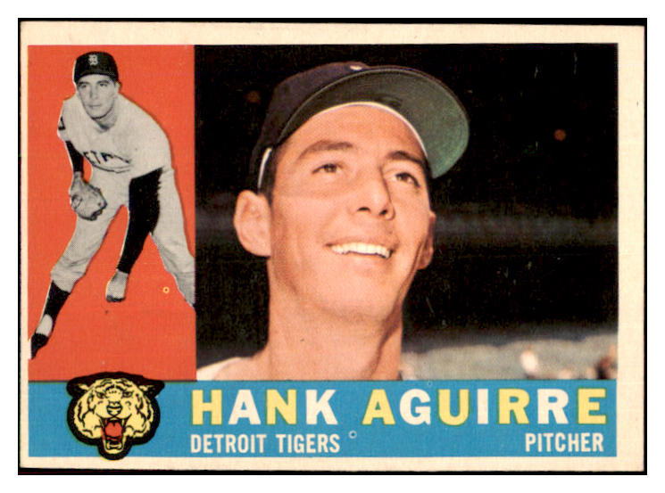 1960 Topps Baseball #546 Hank Aguirre Tigers EX 479806