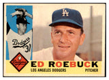 1960 Topps Baseball #519 Ed Roebuck Dodgers EX 479811