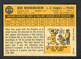 1960 Topps Baseball #519 Ed Roebuck Dodgers EX 479811