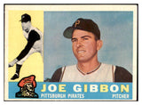 1960 Topps Baseball #512 Joe Gibbon Pirates EX 479816