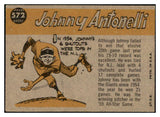 1960 Topps Baseball #572 Johnny Antonelli A.S. Giants EX-MT 479817