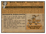 1960 Topps Baseball #524 Bill Henry Reds VG 479848