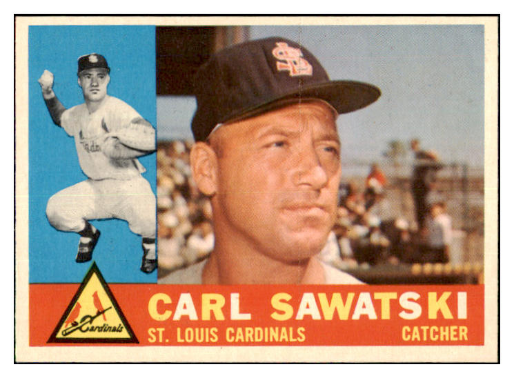 1960 Topps Baseball #545 Carl Sawatski Cardinals EX-MT 479885