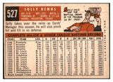1959 Topps Baseball #527 Solly Hemus Cardinals VG-EX 479903