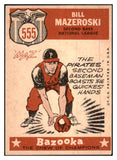 1959 Topps Baseball #555 Bill Mazeroski A.S. Pirates VG-EX 479923