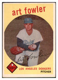 1959 Topps Baseball #508 Art Fowler Dodgers VG-EX 479932