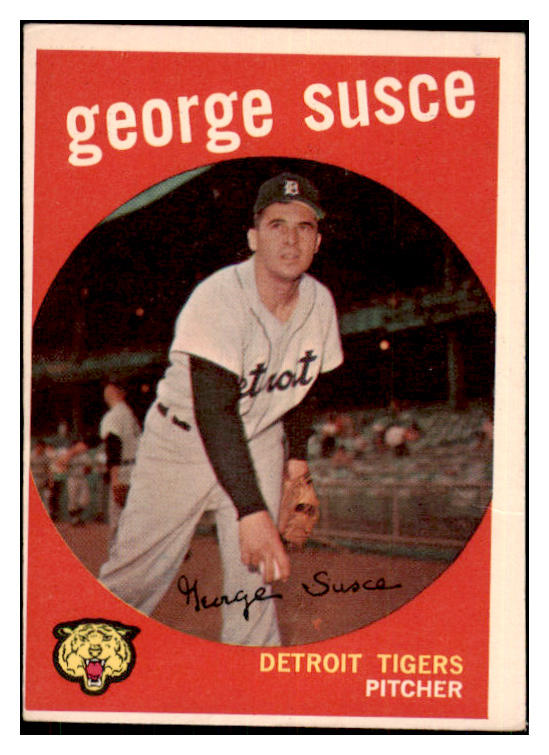 1959 Topps Baseball #511 George Susce Tigers VG-EX 479935